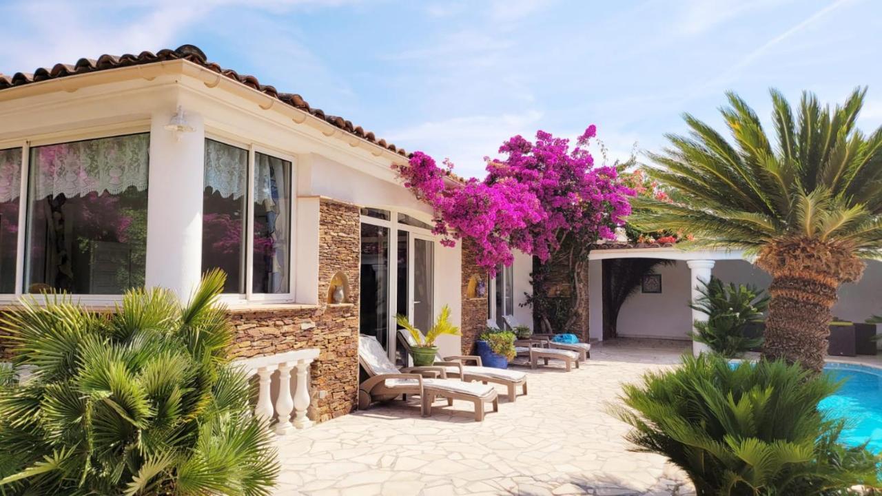 Villa Provencale A Sainte Maxime, Golf De Saint Tropez Esterno foto