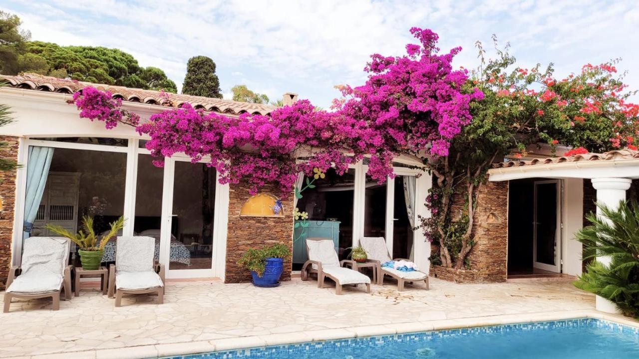 Villa Provencale A Sainte Maxime, Golf De Saint Tropez Esterno foto