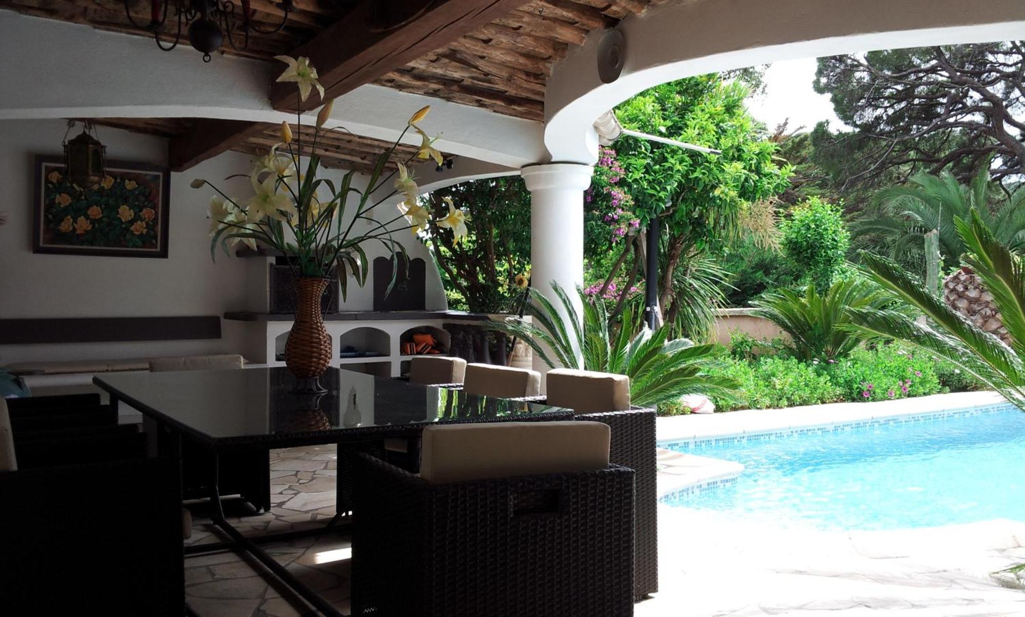Villa Provencale A Sainte Maxime, Golf De Saint Tropez Esterno foto